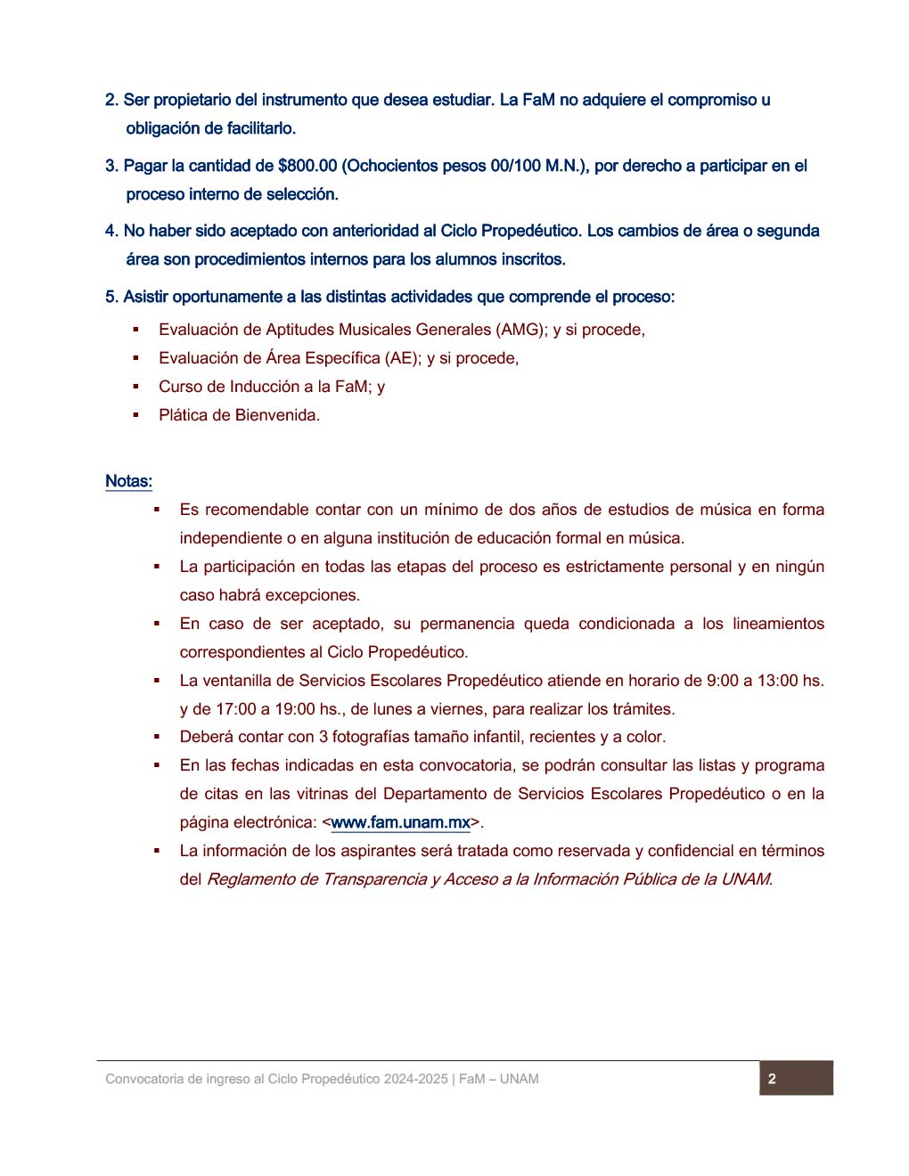 convocatoria-ingreso-fam-unam-2024-2