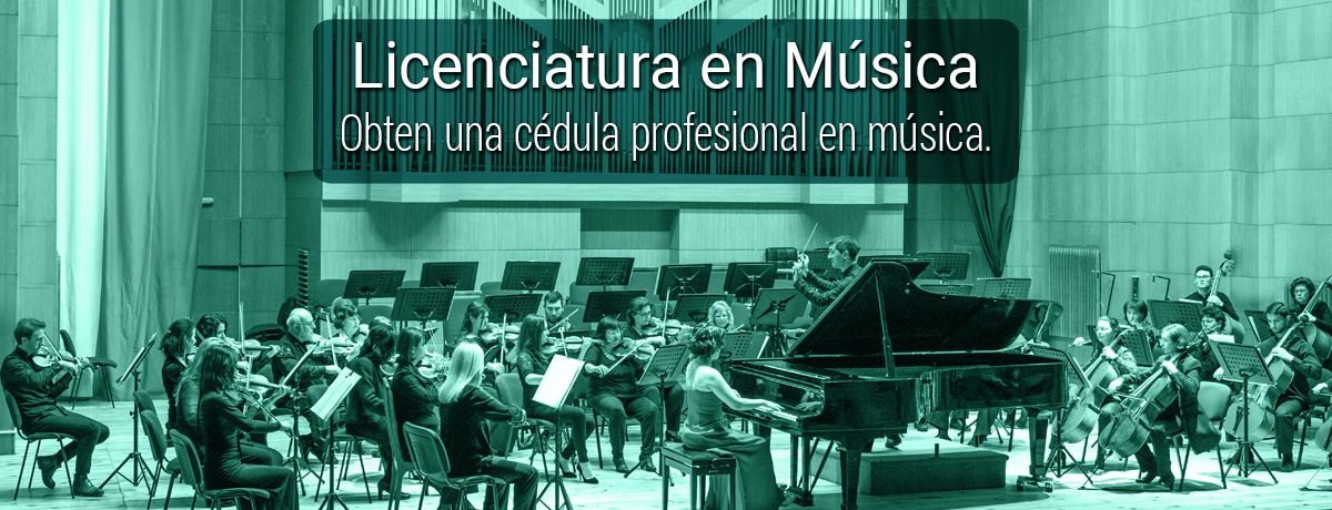 Licenciatura en musica